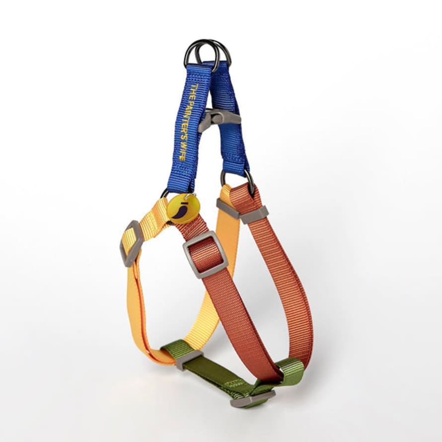 The Painter's Wife Large Mimosa and Moss Sonia Dog Harness