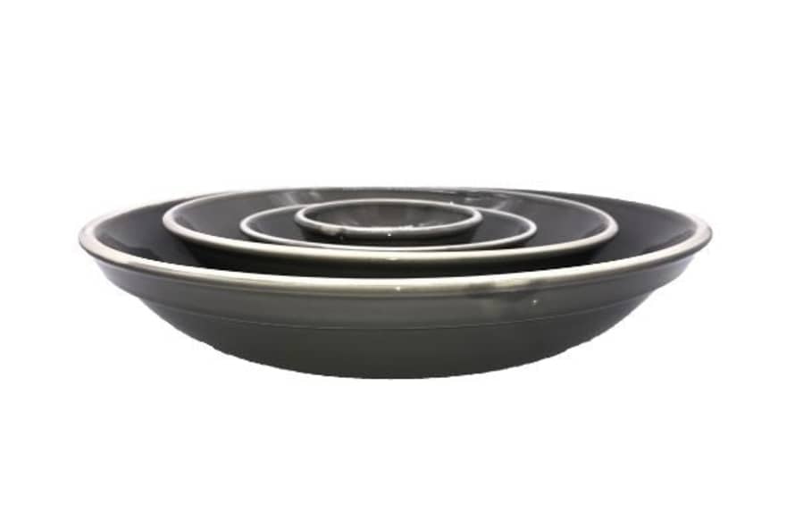 Canvas Home X Large Gerona Nesting Bowl in Mud