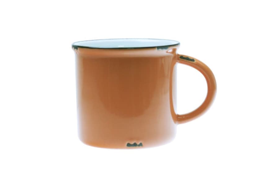 Canvas Home Tinware Mug In Burnt Orange (set Of 4)