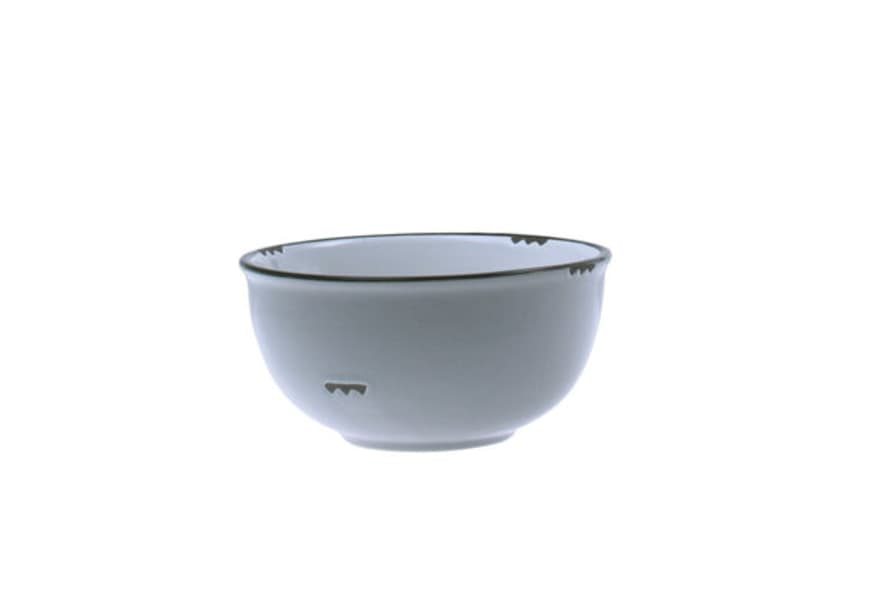 Canvas Home Tinware Small Bowl In Light Grey (set Of 4)