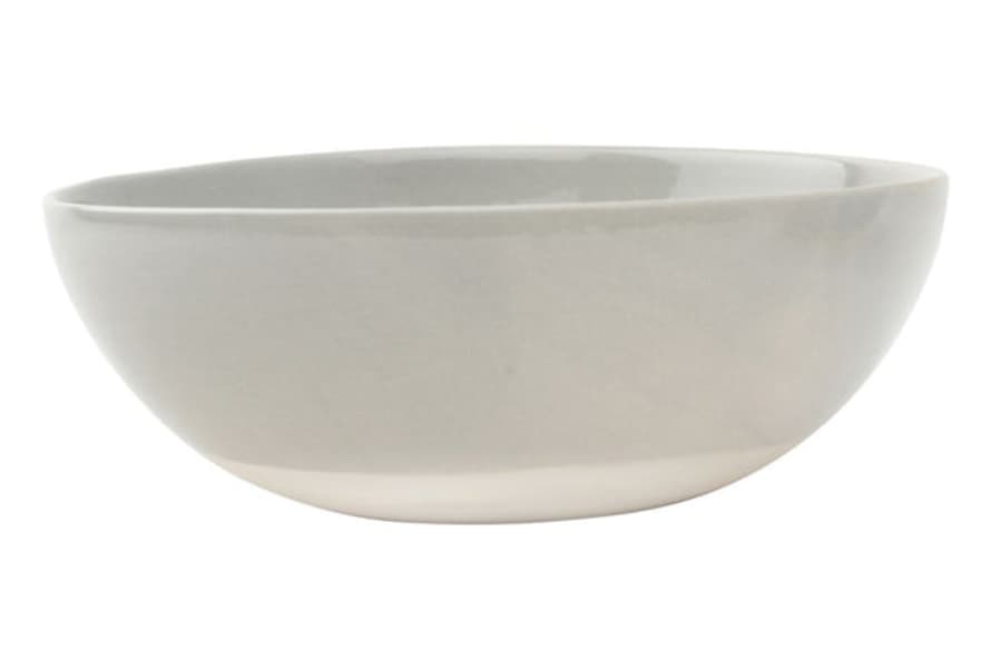 Canvas Home Shell Bisque Cereal Bowl Grey (set Of 4)