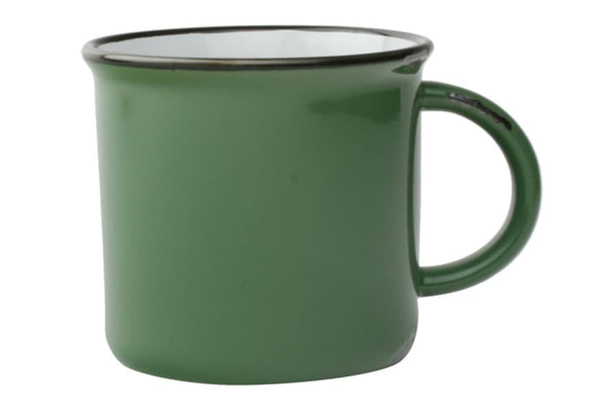 Canvas Home Tinware Mug In Green (Set of 4)