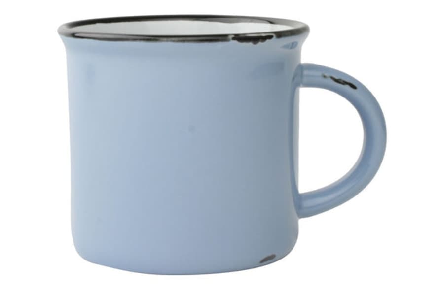 Canvas Home Tinware Mug In Cashmere Blue (set Of 4)