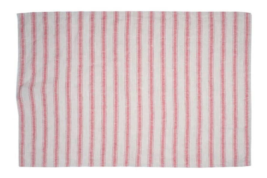 Canvas Home Kartena Tea Towel In Red (set Of 2)