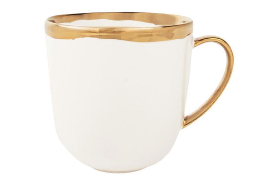 Canvas Home Dauville Mug In Gold (set Of 4)