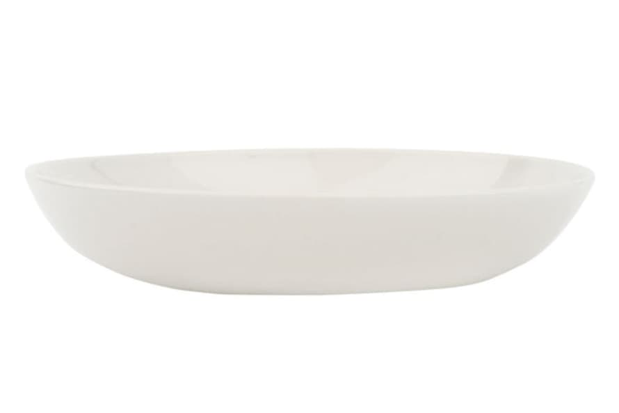 Canvas Home Shell Bisque Pasta Bowl White (Set of 4)