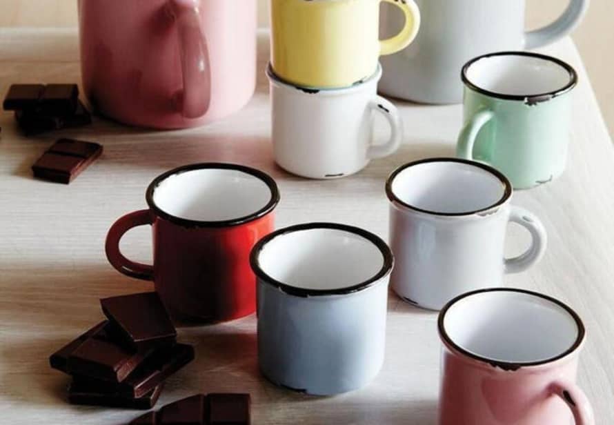 Canvas Home Tinware Espresso Mug Gift Set