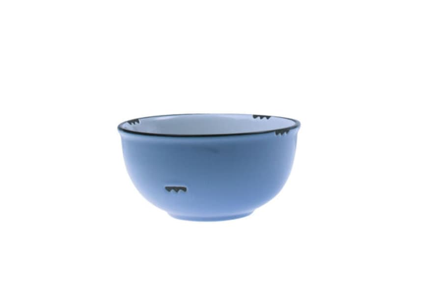 Canvas Home Tinware Small Bowl In Cashmere Blue (set Of 4)