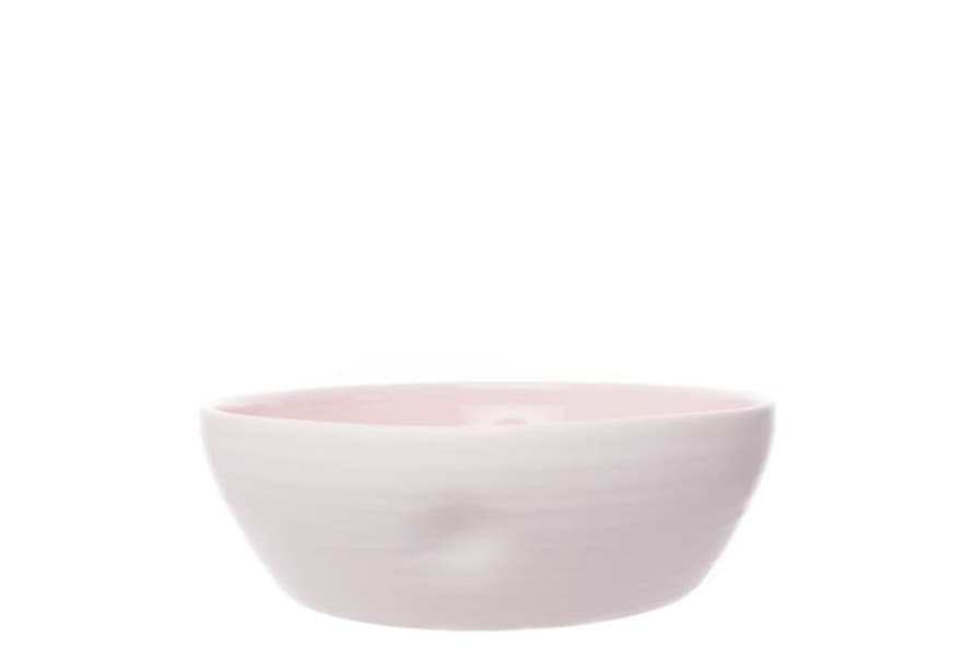 Canvas Home Pinch Large Salad Bowl In Pink