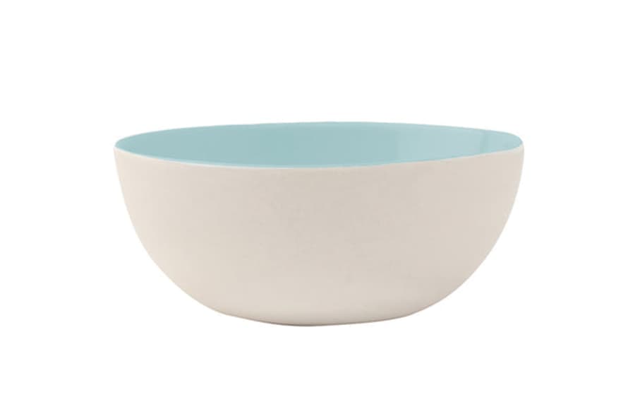 Canvas Home Shell Bisque Small Bowl Mist (set Of 4)