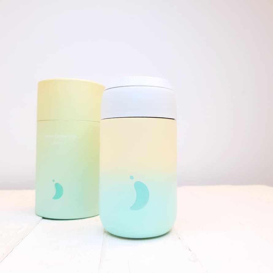 Chilly’s Bottles Ombre Chilly's Coffee Cup - Green/yellow