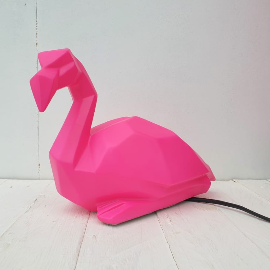 House of disaster Flamingo Origami Lamp