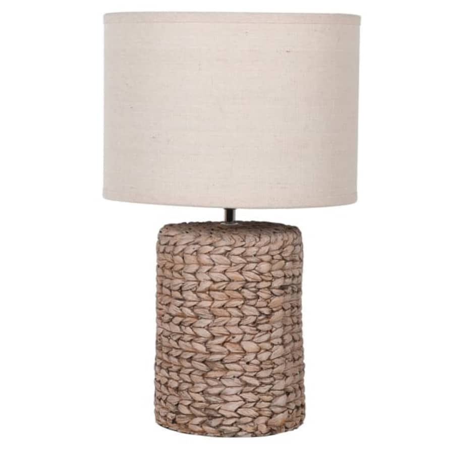THE BROWNHOUSE INTERIORS New Small rope effect table lamp 