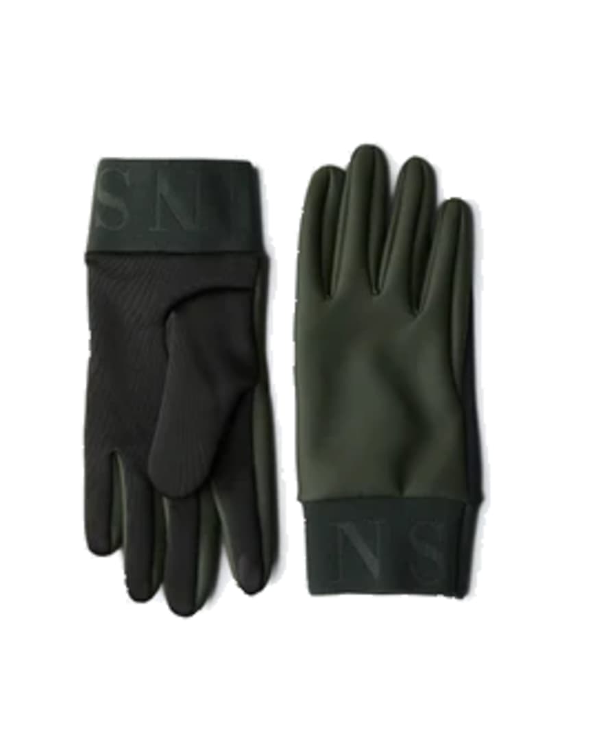 Rains Rains Gloves Green