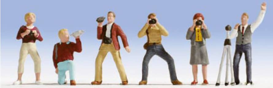 Botanical Boys Photographer Figures