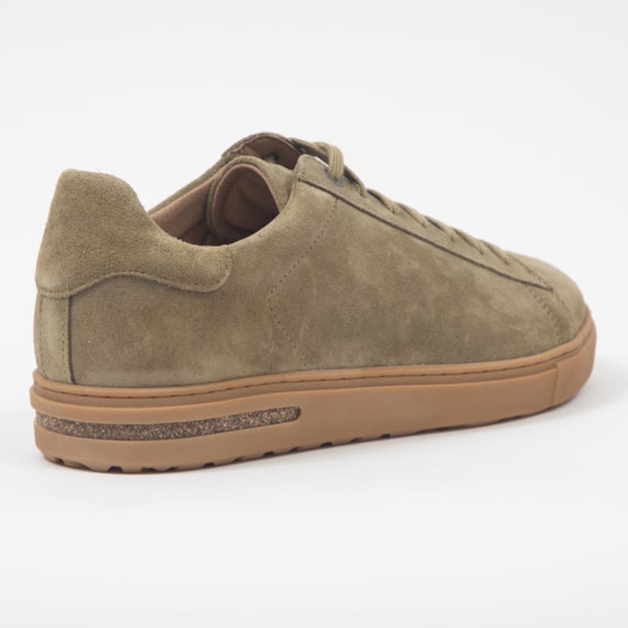 Trouva: Suede Leather Bend Low Sneaker in Khaki