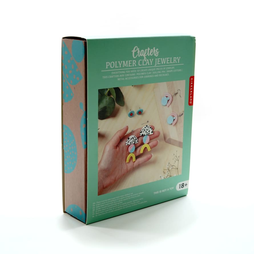 Kikkerland Design Polymer Clay Jewelry Crafters Kit