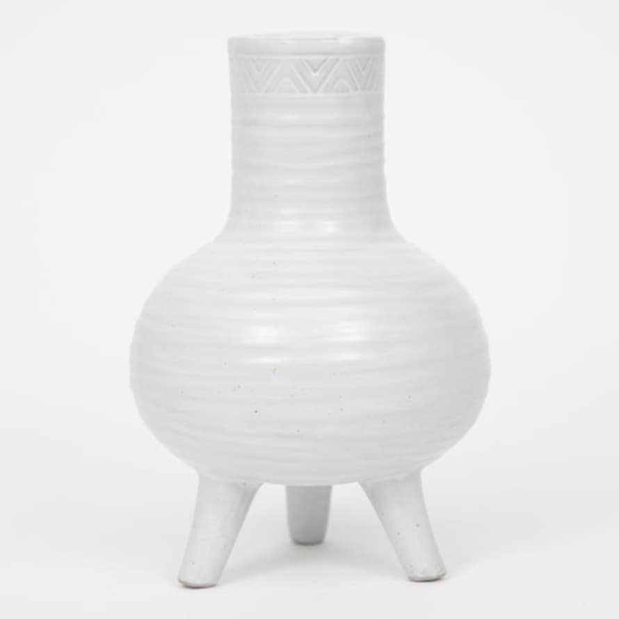 Gallery Direct Grey Calista Decor Mini Vase