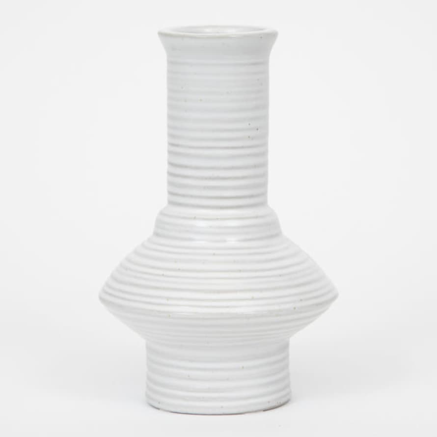 Gallery Direct Grey Athena Decor Mini Vase