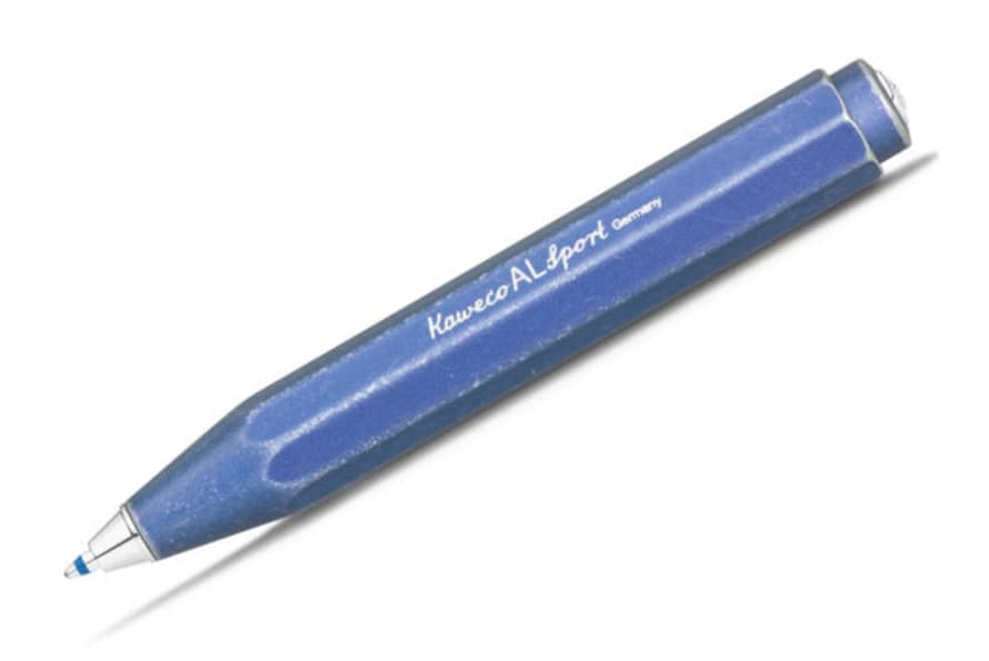 Kaweco " Al Sport Ball Pen Stonewashed Blue Art. 10000730"