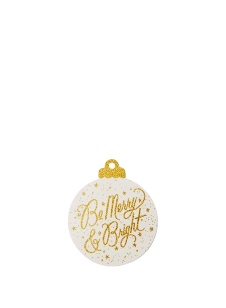 Rifle Paper Co. Be Merry & Bright Die Cut Gift Tags From Co.