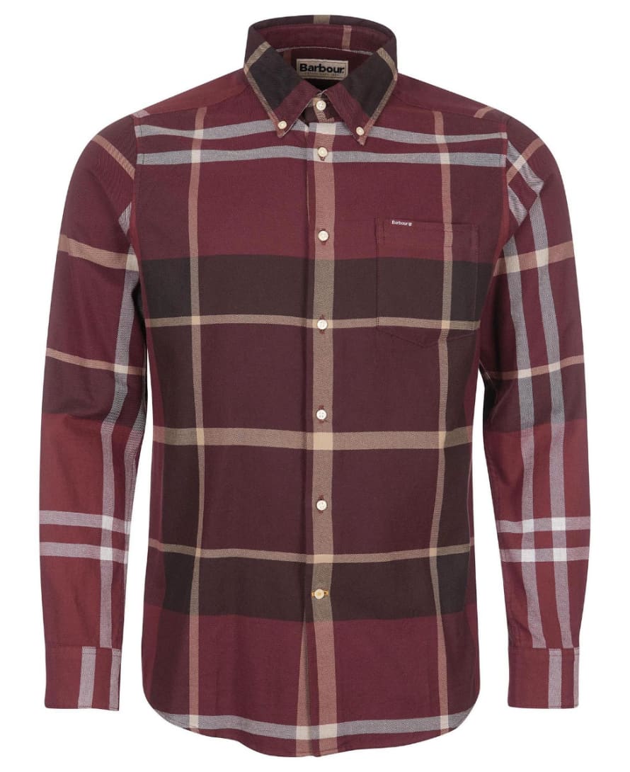 Barbour Barbour Dunoon Tailored Shirt Classic Winter Red