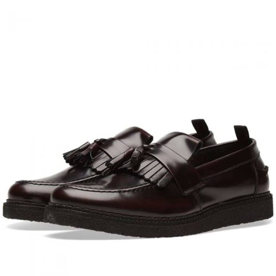 Fred Perry Fred Perry X George Cox Tassel Loafer B9278 Oxblood