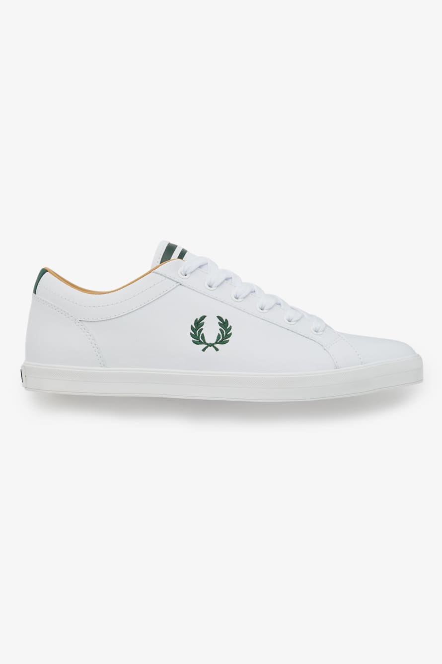Fred Perry Fred Perry Baseline Leather B1228 White