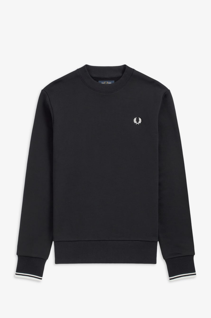 Fred Perry Fred Perry Crew Neck Sweatshirt Navy