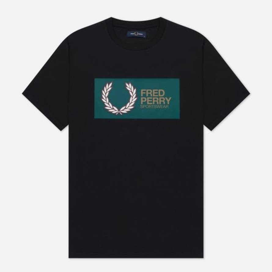 Fred Perry Fred Perry Sportswear Logo T-shirt Black