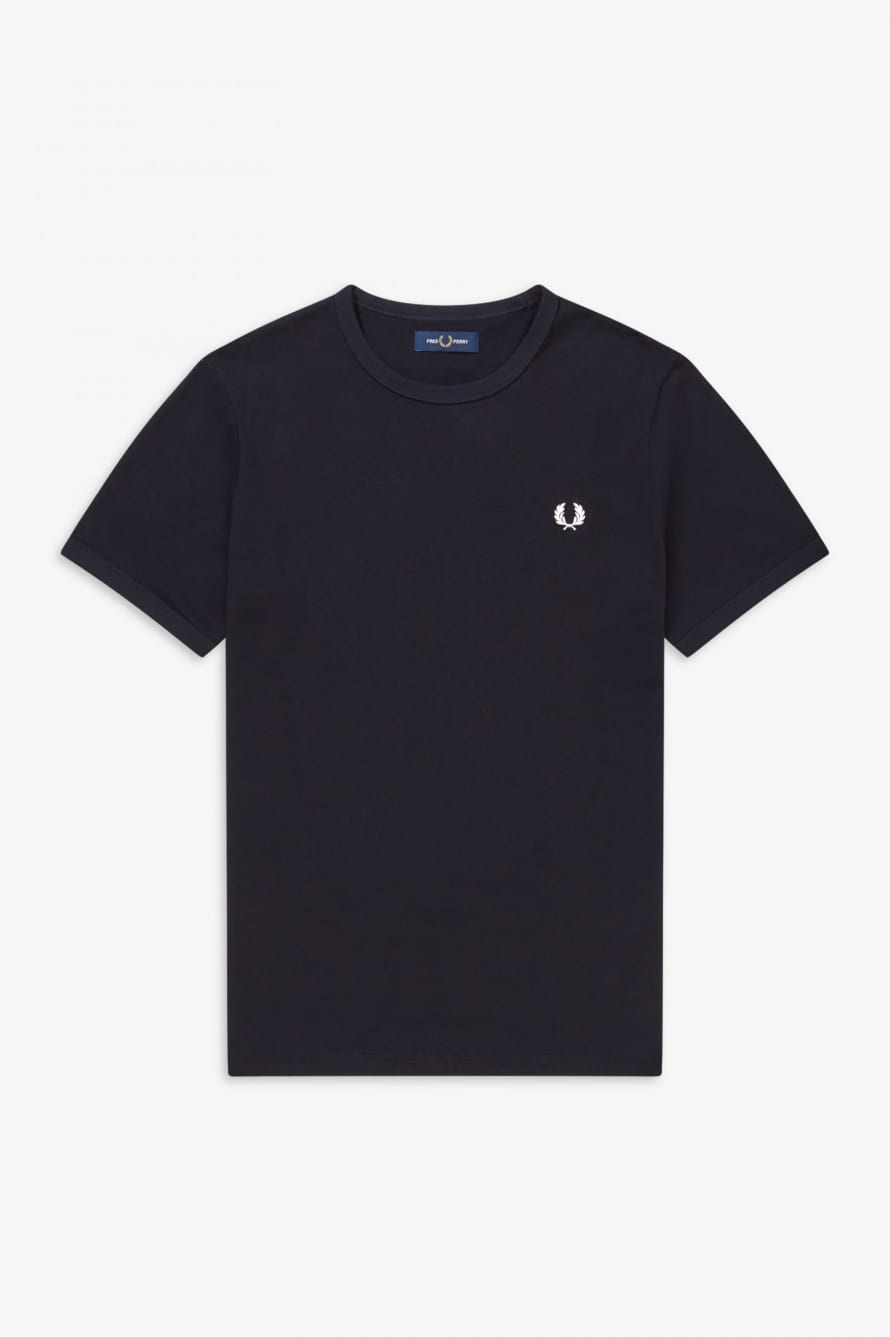 Fred Perry Fred Perry Ringer T-shirt Navy