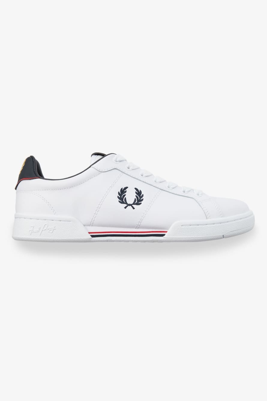 Fred Perry Fred Perry B722 Leather 100 White