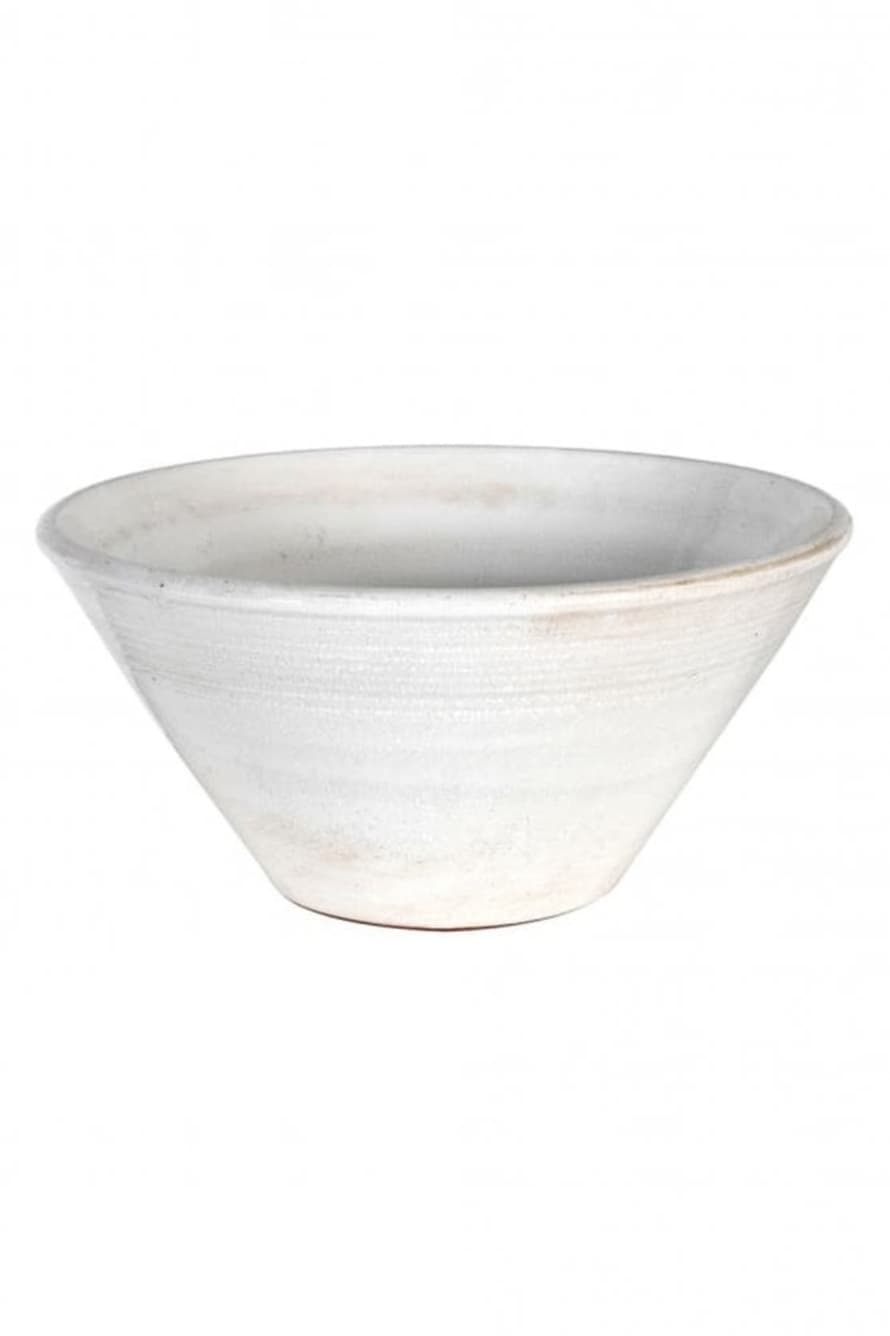 The Home Collection Earu Ribbed Ceramic Bowl