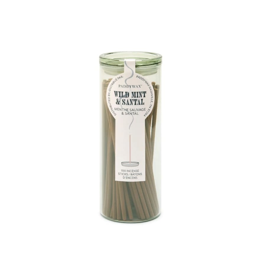 Paddywax Incense Sticks - Wild Mint + Santal