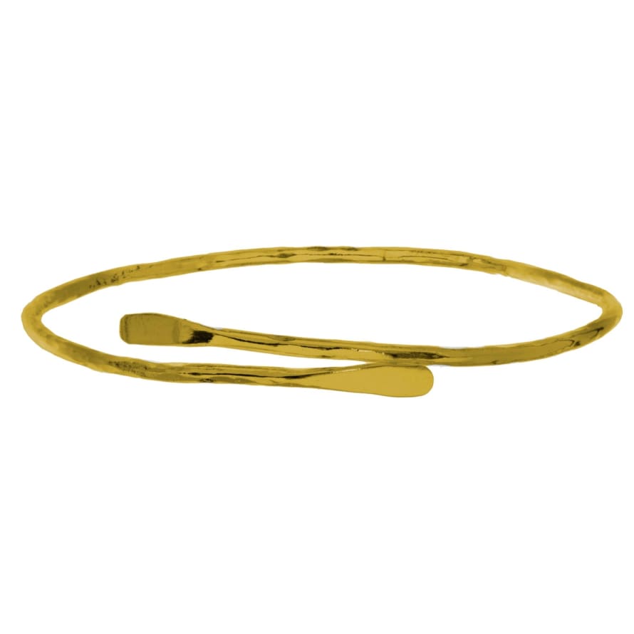 Just Trade  Gold Plated Bangle