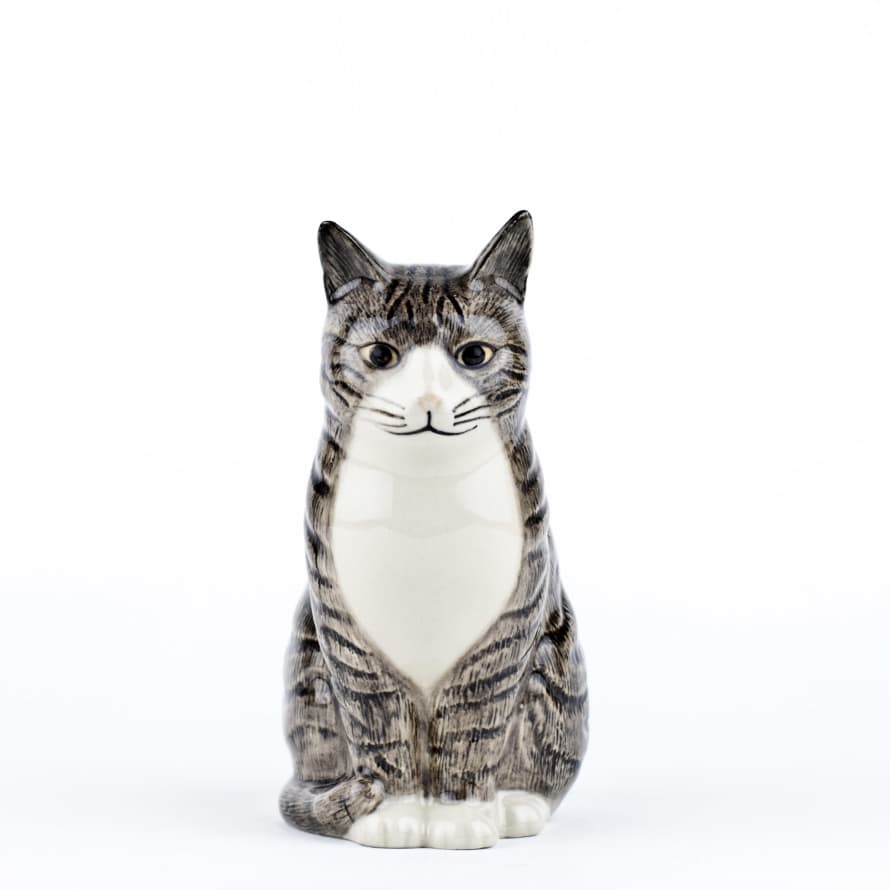 Quail Ceramics Millie Tabby Cat Vase S