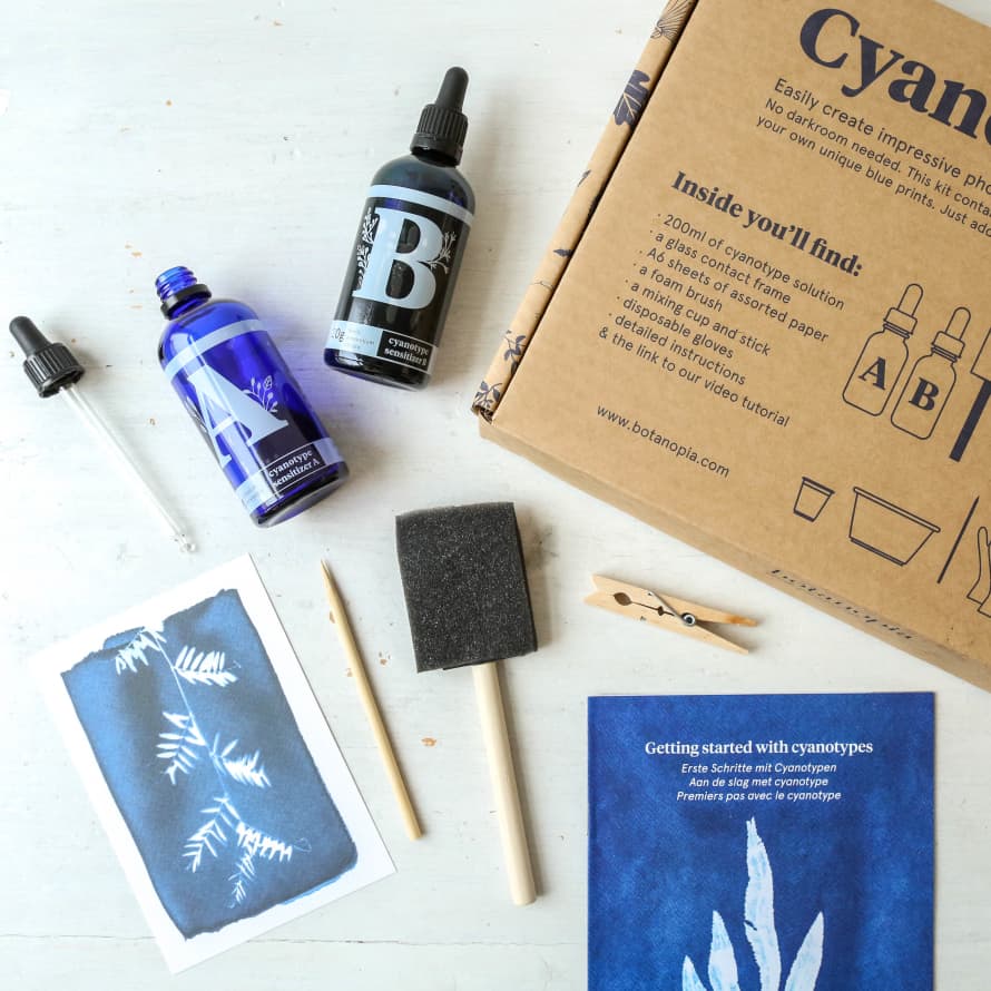Botanopia Cyanotype Kit DIY Kit To Create Your Own Gorgeous Prints