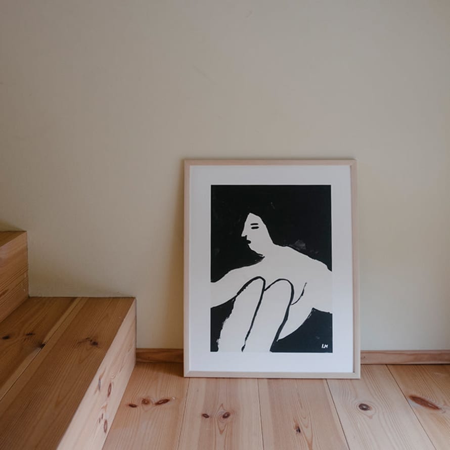 Fine Little Day Woman Print By Isis Maakestad 40 x 50cm