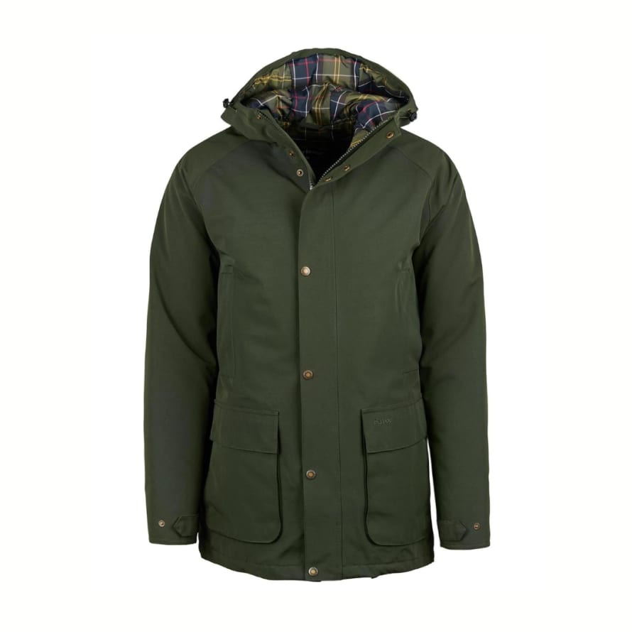 Barbour Winter Hooded Bedale - Sage