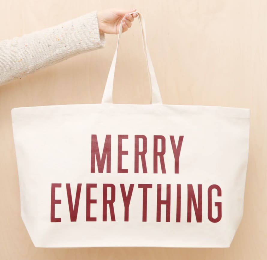 ALPHABETBAGS Merry Everything Really Big Bag