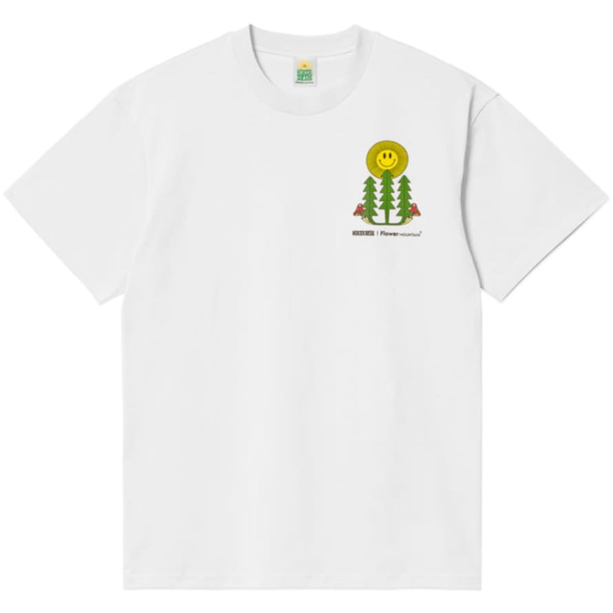 Flower Mountain Hikerdelic X Personal Growth T-shirt - White