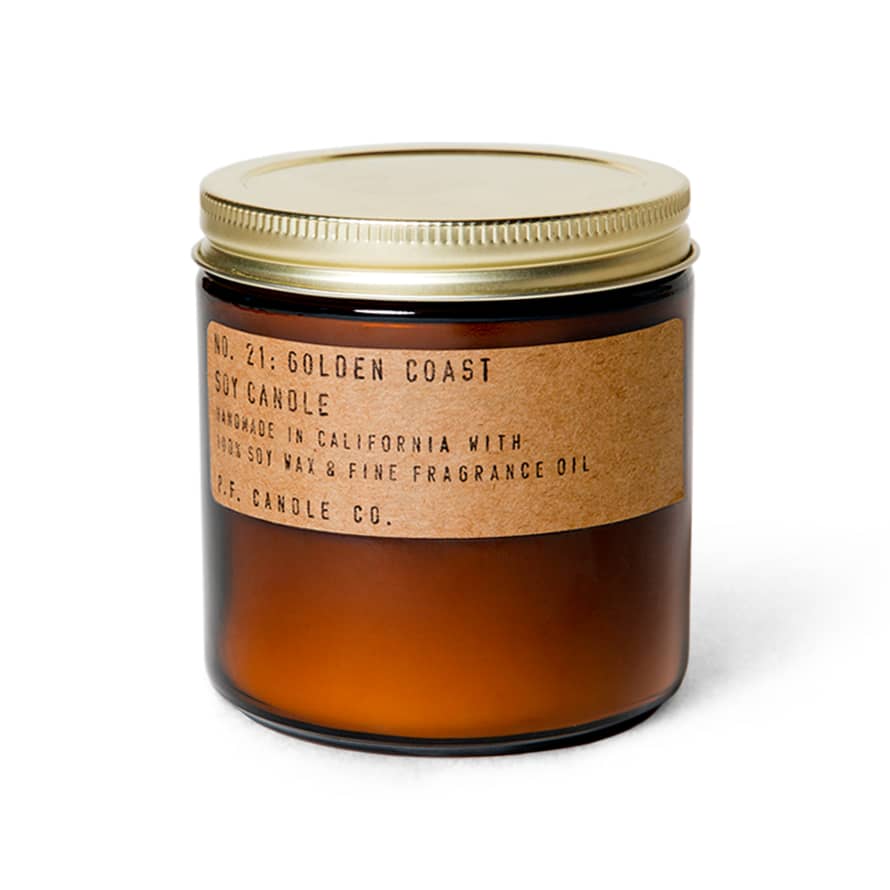 P.F. Candle Co No.21 Golden Coast Soy Wax Candle