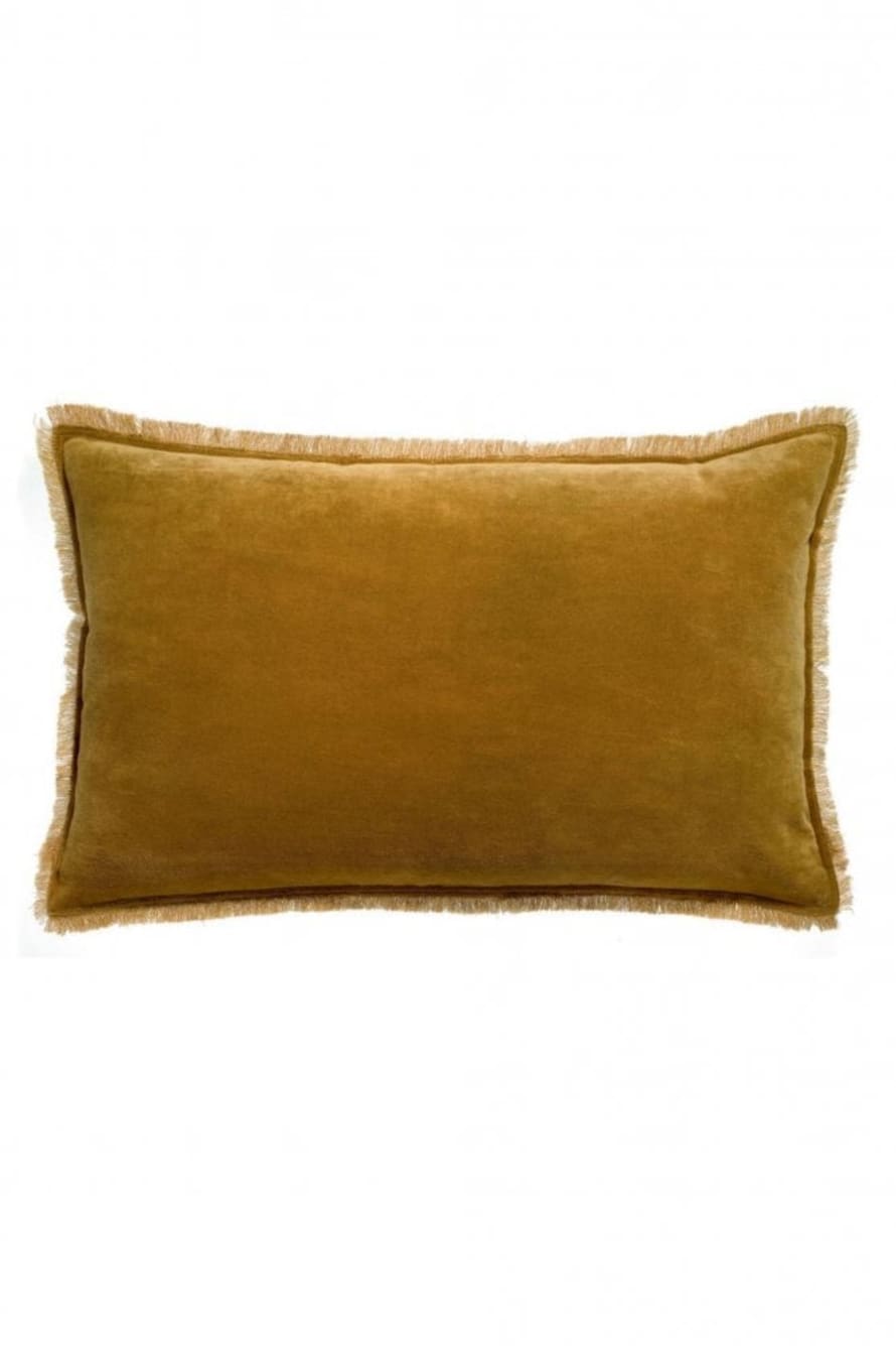 Vivaraise Fara Rectangle Cushion Cover In Bronze