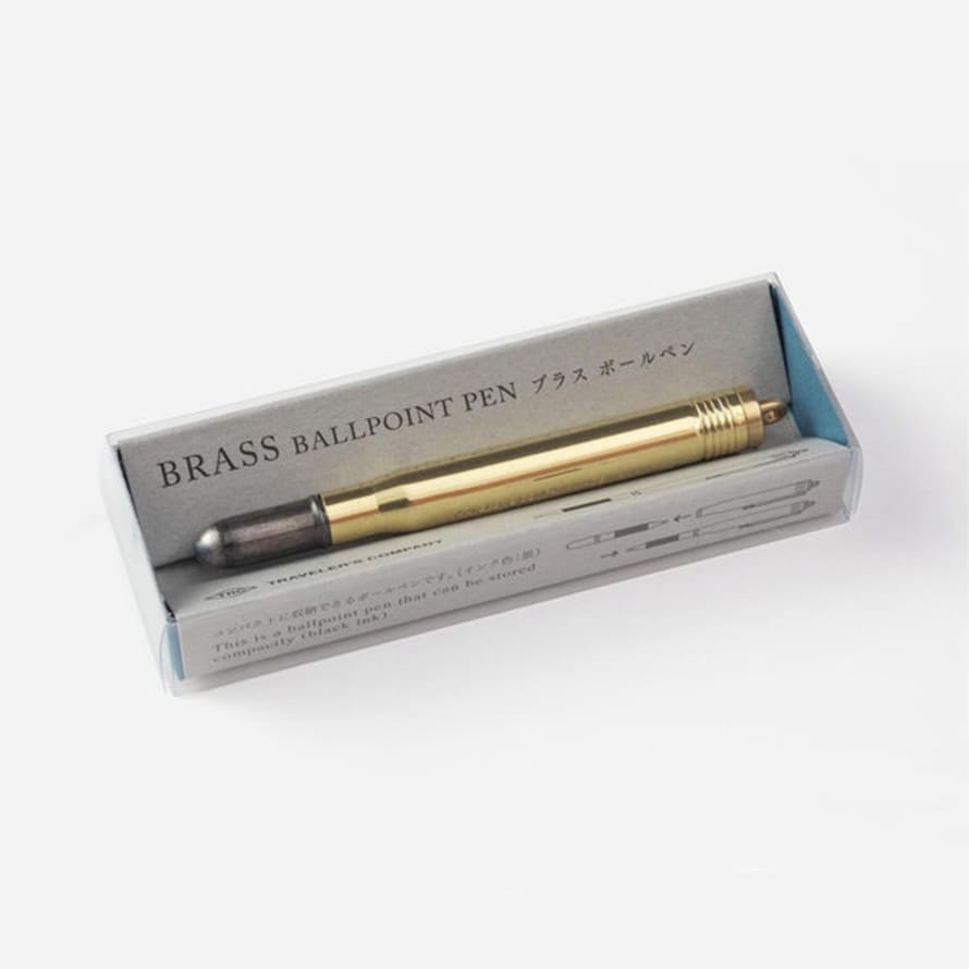 Traveller’s company Brass Ballpoint Pen