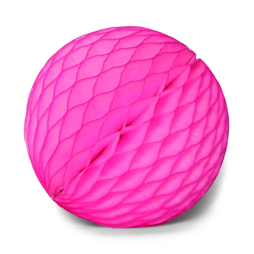 Paper Dreams Honeycomb Ball 25cm - Bright Pink