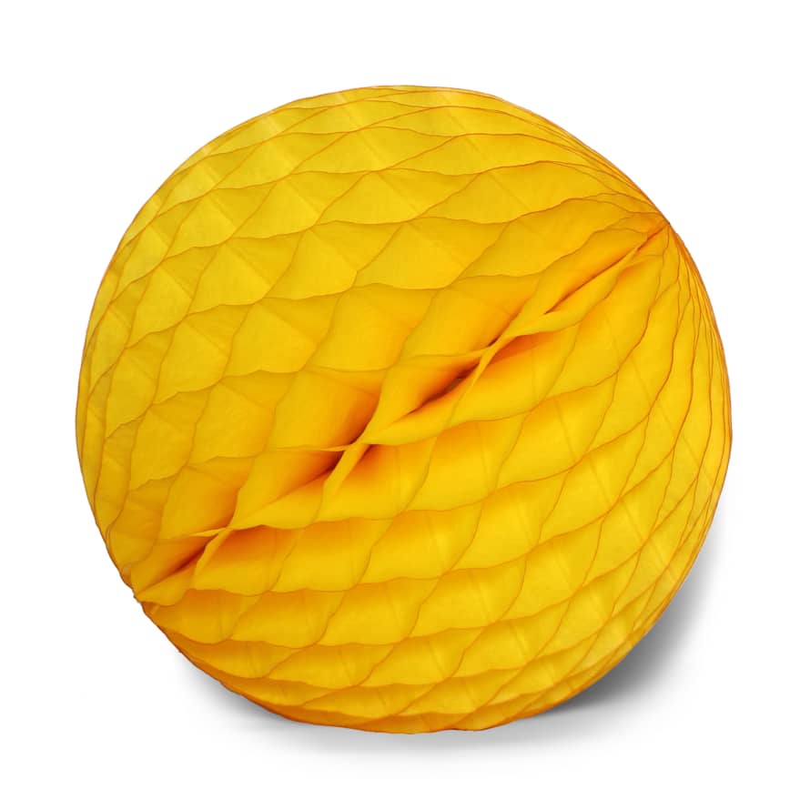 Paper Dreams Honeycomb Ball 35cm - Bright Yellow