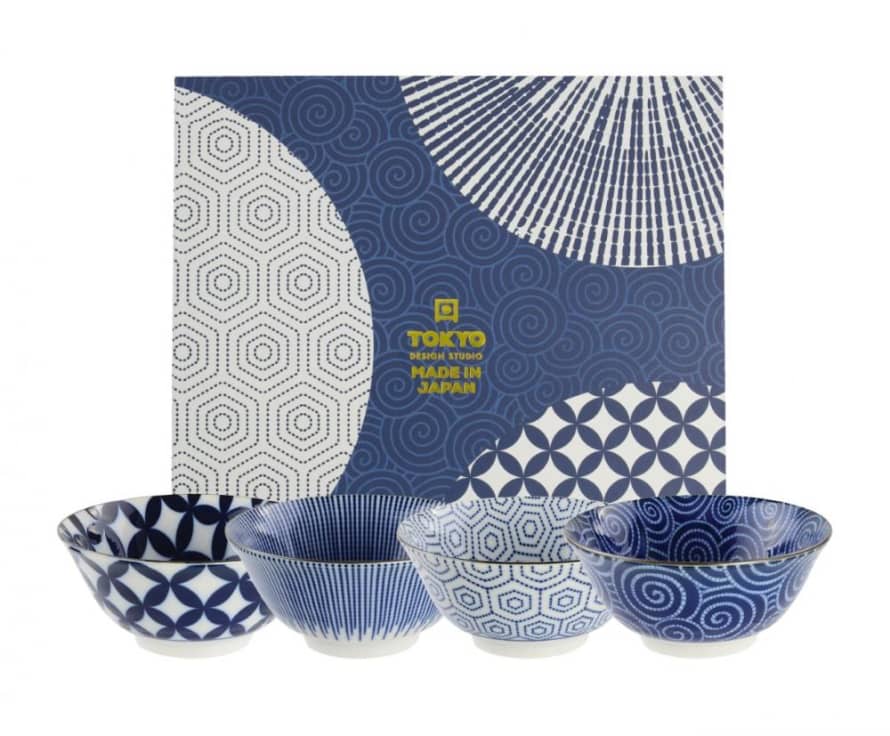 Tokyo Design Studio Kotobuki Mix Bowl Set - Gift Box