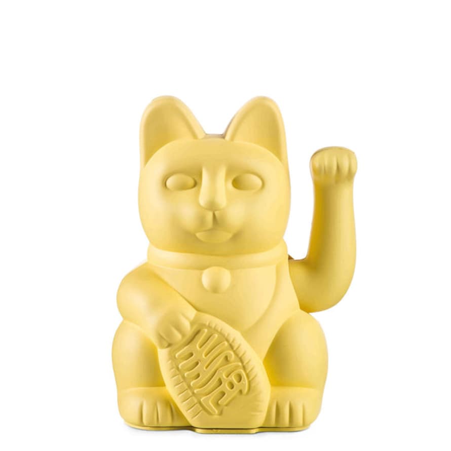 Donkey Products Yellow Maneki Neko Lucky Cat