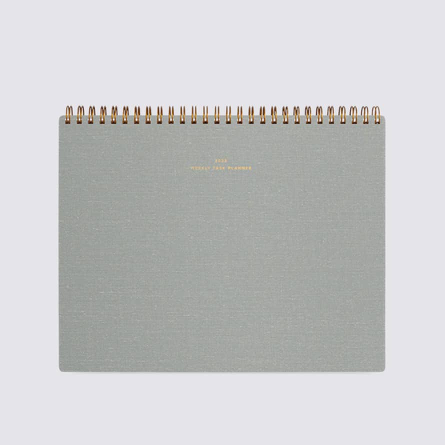 Appointed 2023 Weekly Task Planner - Dove Grey