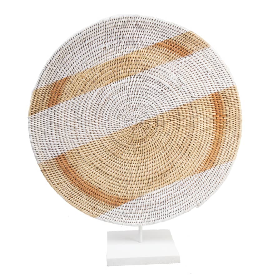 botanicalboysuk Painted Makenge Basket - Zambia - 25f